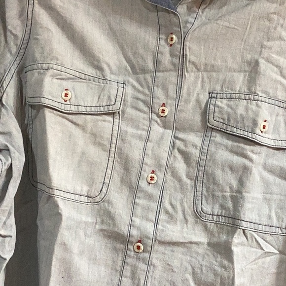 Free People Bandana Bandit button down shirt - Picture 8 of 9